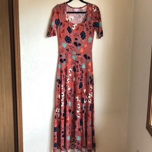 Floral LuLaRoe Ana Maxi Dress